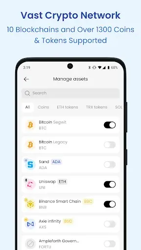 Скриншот 4 — Noone Crypto Wallet