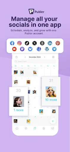 Скриншот 2 — Publer: Social Media Tools