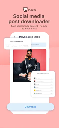 Скриншот 3 — Publer: Social Media Tools