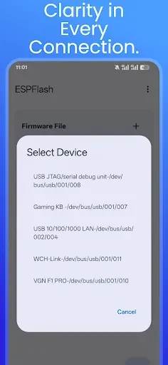 Скриншот 3 — ESPFlash-ESP32/ESP8266Flasher