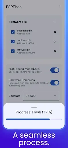 Скриншот 4 — ESPFlash-ESP32/ESP8266Flasher