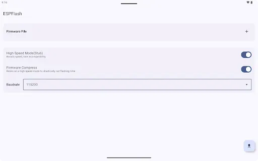 Скриншот 7 — ESPFlash-ESP32/ESP8266Flasher
