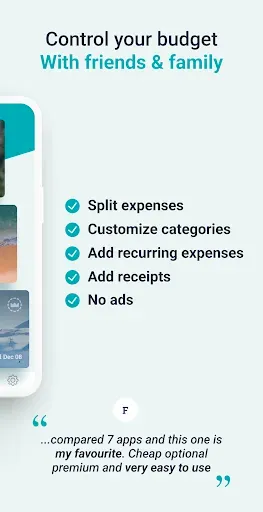 Скриншот 2 — Sesterce – Share Expenses