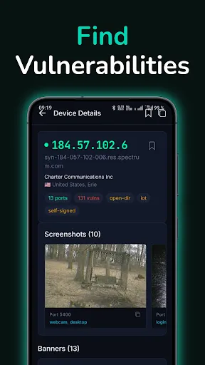 Скриншот 2 — Shodan.io App