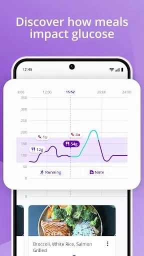Скриншот 4 — SNAQ - Diabetes Food Tracker