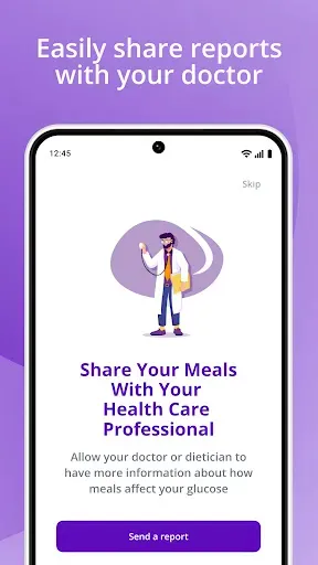 Скриншот 5 — SNAQ - Diabetes Food Tracker