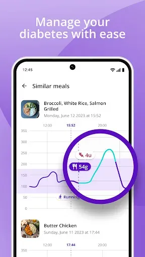 Скриншот 8 — SNAQ - Diabetes Food Tracker