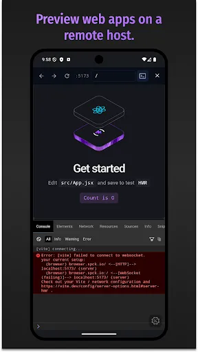 Скриншот 4 — Spck Editor / Git Client