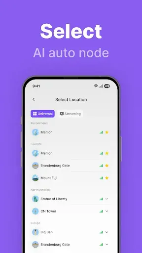 Скриншот 2 — SpeedTop VPN: Fast & Secure
