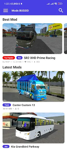 Скриншот 3 — Mod Bussid Terbaru STJ Draka