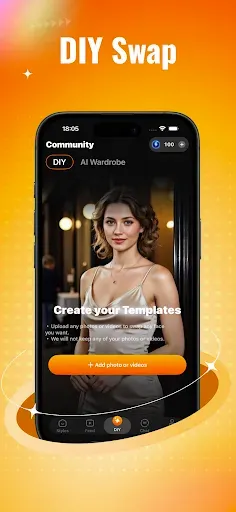 Скриншот 3 — Blushy-Face Swap,AI Tool&Talk