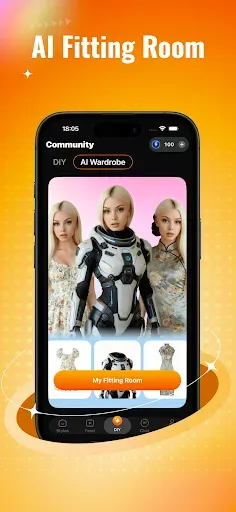 Скриншот 4 — Blushy-Face Swap,AI Tool&Talk