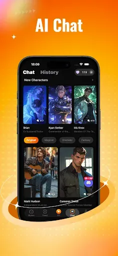 Скриншот 5 — Blushy-Face Swap,AI Tool&Talk