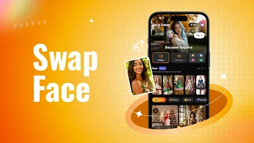 Скриншот 6 — Blushy-Face Swap,AI Tool&Talk