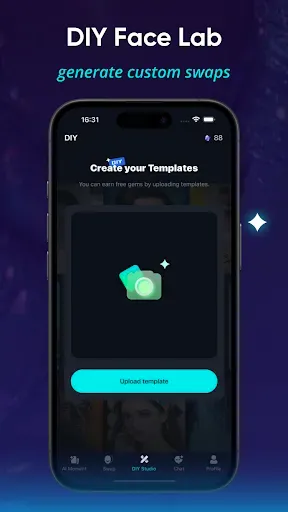 Скриншот 2 — iSwapX-Face Swap, AI Chat