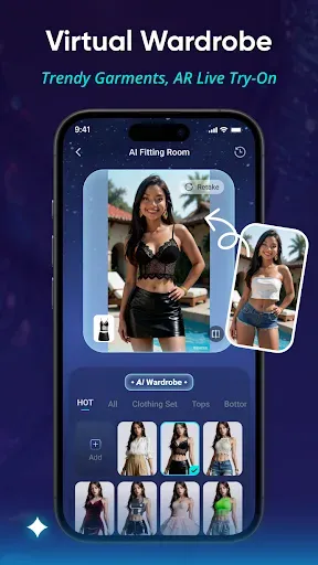 Скриншот 3 — iSwapX-Face Swap, AI Chat