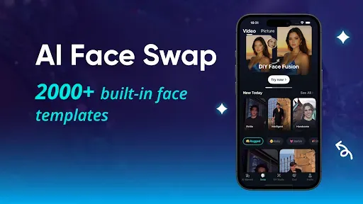 Скриншот 6 — iSwapX-Face Swap, AI Chat