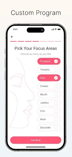 Скриншот 4 — FaceTone: Face Fitness & Yoga