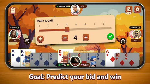 Скриншот 2 — Callbreak.com - Card game
