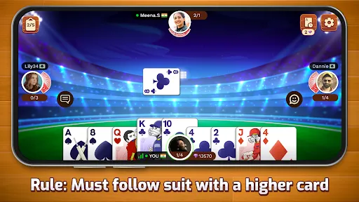 Скриншот 4 — Callbreak.com - Card game