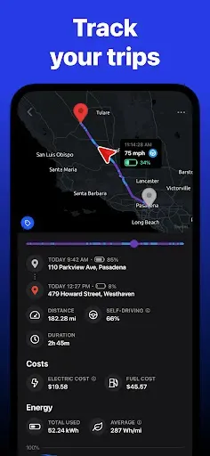 Скриншот 3 — Tessie — Track your Tesla