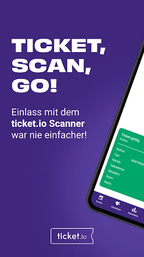 Скриншот 1 — ticket.io Scanner Next