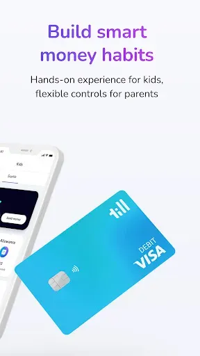 Скриншот 2 — Till: Debit Card for Kids
