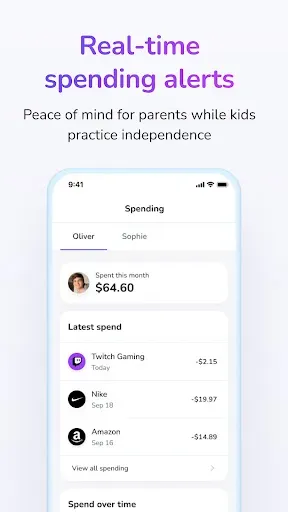 Скриншот 4 — Till: Debit Card for Kids