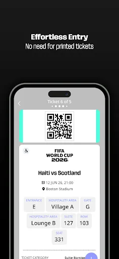 Скриншот 3 — FWC2026 Mobile Tickets