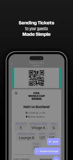 Скриншот 4 — FWC2026 Mobile Tickets
