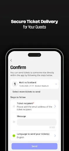 Скриншот 5 — FWC2026 Mobile Tickets