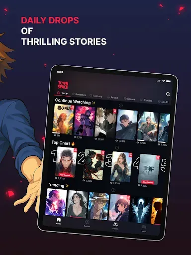 Скриншот 6 — ToonSpace: Comics and Manhwa