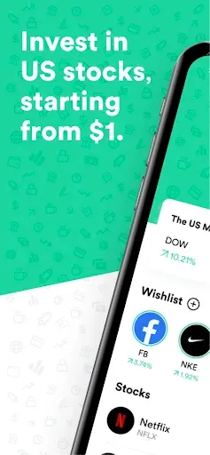Скриншот 1 — Gotrade - Invest in US stocks