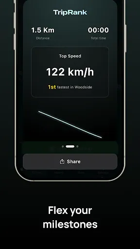 Скриншот 2 — TripRank - Speed Tracker