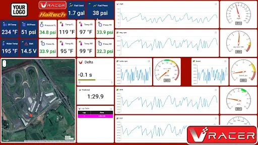 Скриншот 3 — VRacer – GPS Таймер Круга
