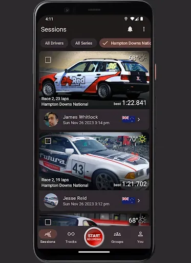 Скриншот 4 — VRacer – GPS Таймер Круга