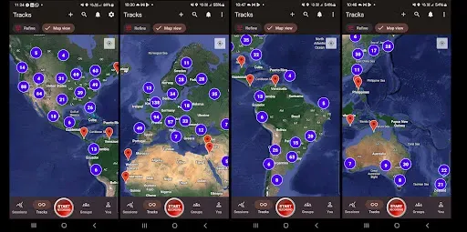 Скриншот 5 — VRacer – GPS Таймер Круга