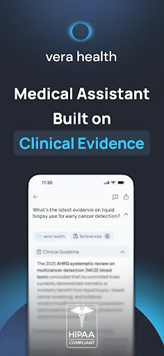 Скриншот 1 — Vera—Medical AI for Clinicians