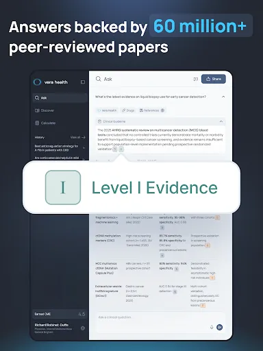 Скриншот 7 — Vera—Medical AI for Clinicians