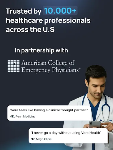 Скриншот 8 — Vera—Medical AI for Clinicians
