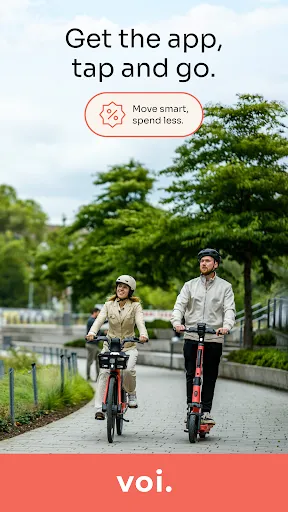Скриншот 1 — Voi – e-scooter & e-bike hire