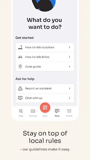 Скриншот 7 — Voi – e-scooter & e-bike hire