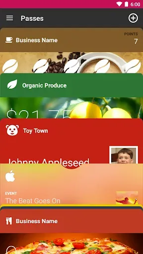 Скриншот 1 — WalletPasses | Passbook Wallet