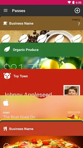 Скриншот 5 — WalletPasses | Passbook Wallet