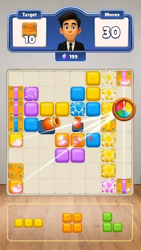 Скриншот 1 — Block Match - Blast Game
