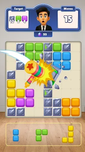 Скриншот 2 — Block Match - Blast Game