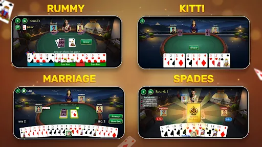 Скриншот 3 — Callbreak, Ludo & 29 Card Game