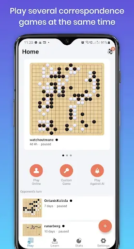 Скриншот 2 — Sente - Online GO