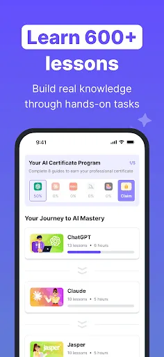 Скриншот 4 — Coursiv: AI Tools Mastery