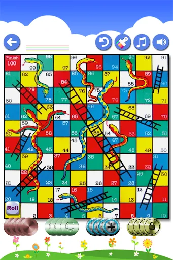 Скриншот 2 — Snakes and Ladders